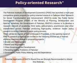 2.1 RASTA Competitive Grants Programme for Policy-oriented Research, 28 Oct 2020
