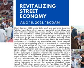 3.3. Webinar on Revitalizing Street Economy, 16 August 2021